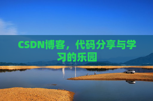 CSDN博客,代码分享与学习的乐园